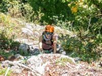 Climbing Flipperl at Plombergstein (Plombergstein Sept 2025)