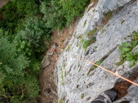 Plombergstein klettergarten climb (Plombergstein Sept 2025)