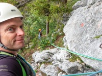 Walking with a rope (Plombergstein Sept 2025)