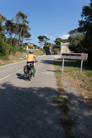 Arriving at Bocca di Santa Lucia (Corsica)