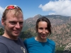 Cris and Leonie smiling (Corsica)