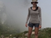 Leonie and mist (Corsica)