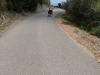 Leonie on the road (Corsica)