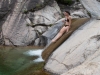 Leonie sliding (Corsica)