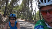 Cycling near the sea (Mallorca)