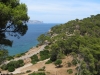 View from youth hostel towards the sea (Mallorca)