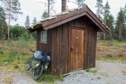 A toilet (Cycle Touring Norway 2016)