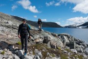 Beside another lake (Cycle Touring Norway 2016)