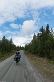 Blue sky (Cycle Touring Norway 2016)