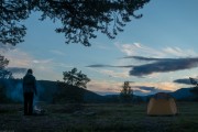 Camp site (Cycle Touring Norway 2016)