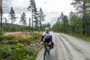 Cyclinig on more gravel (Cycle Touring Norway 2016)