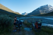 Deciding where to camp (Cycle Touring Norway 2016)