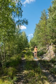 Going for a walk (Cycle Touring Norway 2016)