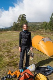 Happy to have sun (Cycle Touring Norway 2016)