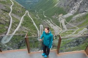 Leonie and the Trollstigen (Cycle Touring Norway 2016)