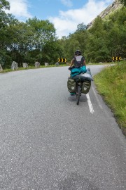 Riding (Cycle Touring Norway 2016)