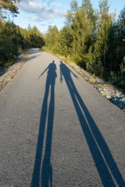 Shadows (Cycle Touring Norway 2016)