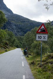 Steep (Cycle Touring Norway 2016)