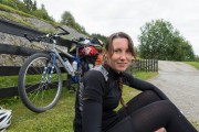 Taking a break (Cycle Touring Norway 2016)