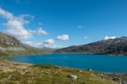 View of the lake (Cycle Touring Norway 2016)