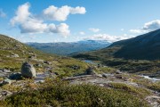 View towards the road (Cycle Touring Norway 2016)