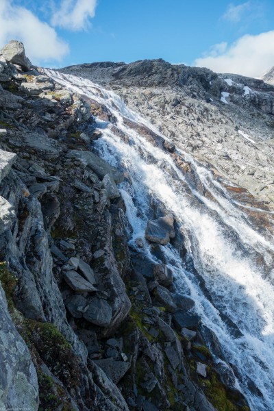 Waterfall again (Cycle Touring Norway 2016)