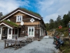 A restaurant near Reinheimen National Park (Cycle Touring Norway 2016)