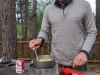 Cooking dinner (Cycle Touring Norway 2016)