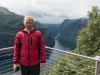 Cris and Geiranger (Cycle Touring Norway 2016)