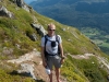 Cris in the hills (Cycle Touring Norway 2016)