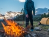Leonie and her fire (Cycle Touring Norway 2016)