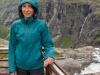 Leonie at the top of the Trollstigen (Cycle Touring Norway 2016)