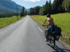 Leonie cycling (Cycle Touring Norway 2016)