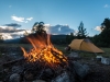 Leonie's fire (Cycle Touring Norway 2016)