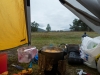 Overcast view from tent (Cycle Touring Norway 2016)
