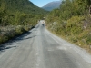 Riding down the gravel road (Cycle Touring Norway 2016)