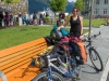Sunshine in Andalsnes (Cycle Touring Norway 2016)