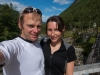 Us and the river (Cycle Touring Norway 2016)