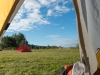 View from our tent (Cycle Touring Norway 2016)