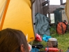 View from the tent by the toilet (Cycle Touring Norway 2016)