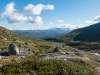View towards the road (Cycle Touring Norway 2016)