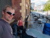Waiting at the train station in Lillehammer (Cycle Touring Norway 2016)