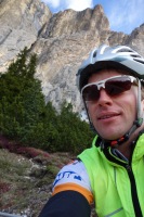 Cris climbing (Cycling  Dolomites)