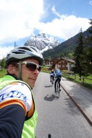 Cycling home (Cycling  Dolomites)