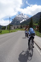 Cycling in the sun (Cycling Dolomites)
