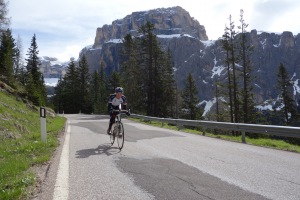 Marco grinning (Cycling  Dolomites)