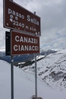 passo Sella 2240 m (Cycling Dolomites)