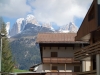View up into the mountains (Cycling  Dolomites)