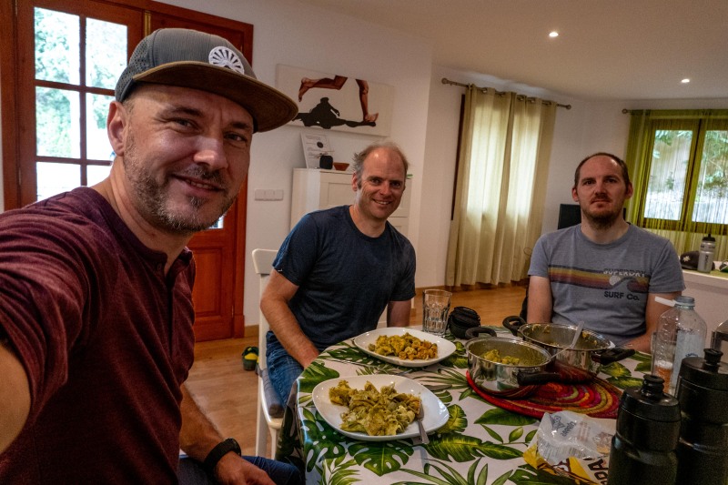 After arriving (Cycling in Mallorca Oct 2025)