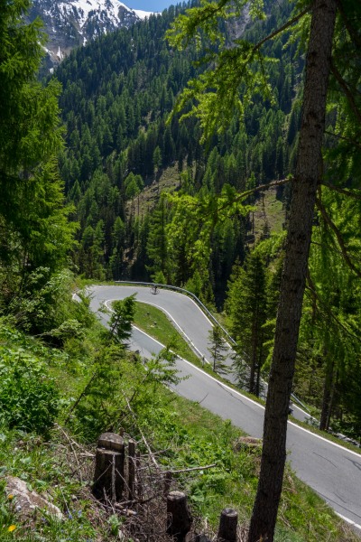 Cycling up to Umbrailpass (Cycling Switzerland June 2014)